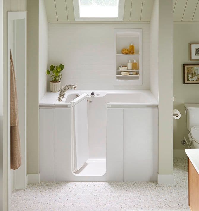 walk in tub