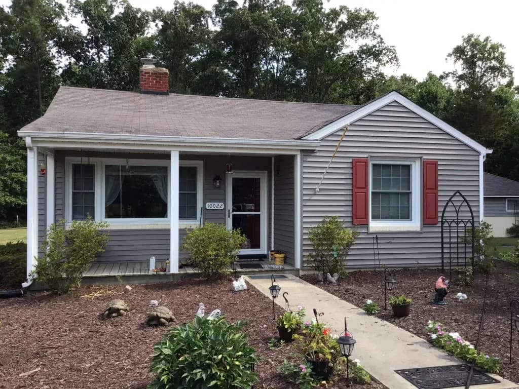 Siding On House